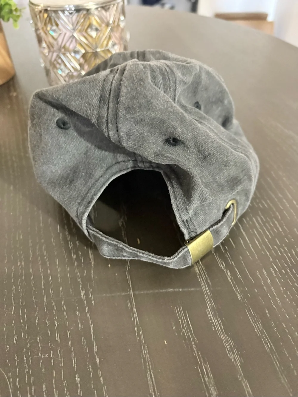 Gray 'In My Engaged Era' Embroidered Cap
